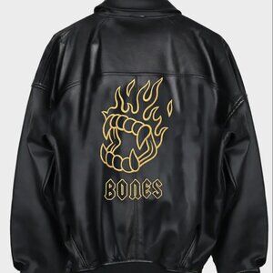 NWT Billy Bones Club Hot Lips Bomber Jacket